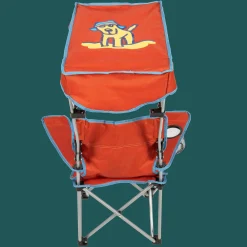 Life is Good® Quad Chairs|Canopy Chairs-Orange Kids Canopy Quad Chair