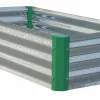 Miracle-Gro Raised Beds-Miracle Gro 2 x 4 x 1 ft Galvanized/Green ® Raised Garden Bed