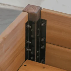 Miracle-Gro Raised Beds-Wood 4 x 8 x 1 ft. 2-tier Raised Garden Bed