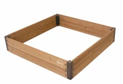 Miracle-Gro Raised Beds-Wood 4 x 4 x 1 ft Raised Garden Bed