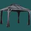 Sojag Hard-Top Gazebos-Mykonos II Double Roof Hardtop Gazebo