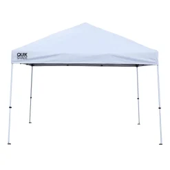 QuikShade Pop-Up Canopies|Canopy Tents-Quik Shade Excursion White 10x10 ft. Pop-up Canopy
