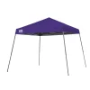 QuikShade Pop-Up Canopies|Canopy Tents-Quik Shade Expedition Purple and Grey 10x10 ft. Slant Leg Pop-up Canopy