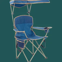 QuikShade Canopy Chairs|Canopy Beach Chairs-Quik Shade MaxShade™ Chair, Navy