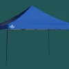 QuikShade Pop-Up Canopies-Quik Shade Shade Tech Blue Straight Leg Pop-Up Canopy Tent