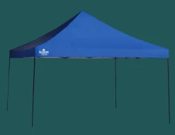 QuikShade Pop-Up Canopies-Quik Shade Shade Tech Blue Straight Leg Pop-Up Canopy Tent