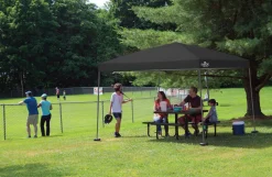 QuikShade Pop-Up Canopies-Quik Shade Shade tech Dark Blue ST65