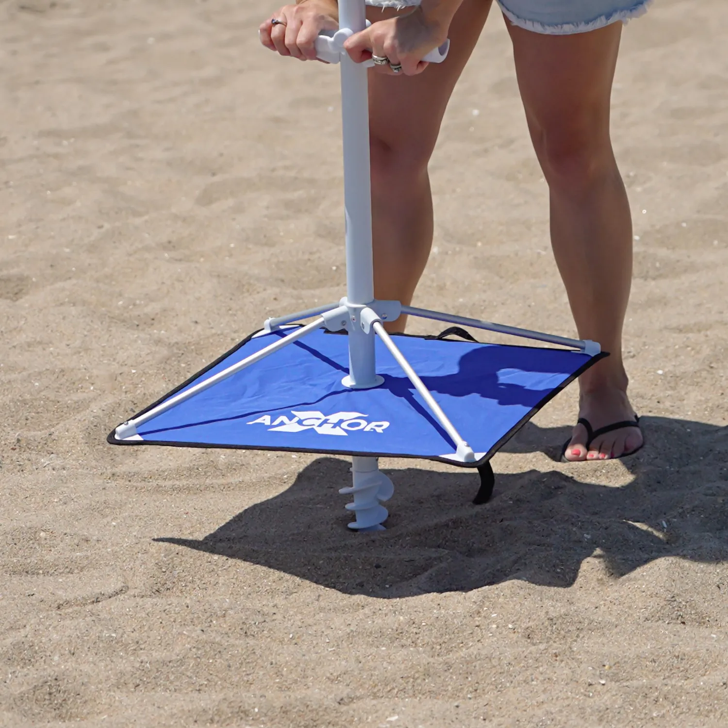Rio Beach Beach Umbrellas-7 ft. Market Umbrella with ANCHORX™