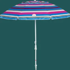 Rio Beach Beach Umbrellas-6.5 x 6.5 ft Multi Beach Umbrella with Sand Anchor