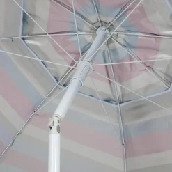 Rio Beach Beach Umbrellas-6.5 x 6.5 ft Multi Beach Umbrella with Sand Anchor