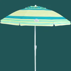 Rio Beach Beach Umbrellas-7 x 7 ft Multi Umbrella with Wind Vent, Tilt, Anchor and Half Mesh Carry Bag