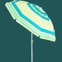 Rio Beach Beach Umbrellas-7 x 7 ft Multi Umbrella with Wind Vent, Tilt, Anchor and Half Mesh Carry Bag