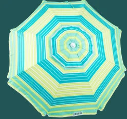 Rio Beach Beach Umbrellas-7 x 7 ft Multi Umbrella with Wind Vent, Tilt, Anchor and Half Mesh Carry Bag