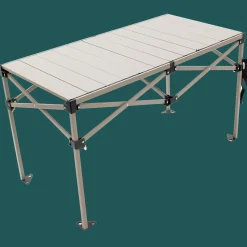 Rio Beach Tables-Aluminum Roll Top Table