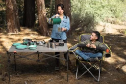 Rio Beach Tables-Aluminum Roll Top Table