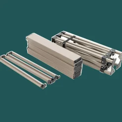 Rio Beach Tables-Aluminum Roll Top Table