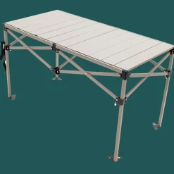 Rio Beach Tables-Aluminum Roll Top Table