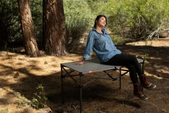 Rio Beach Tables-Aluminum Roll Top Table