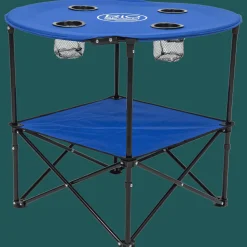 Rio Beach Tables|Beach Tables-Blue 28” Folding Portable Family Table
