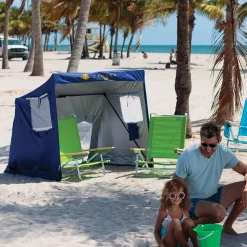 Rio Beach Beach Tents-Blue Sol Cabana Sun Shelter