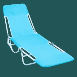 Rio Beach Beach Lounge Chairs-Folding Beach Lounger Blue