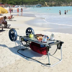 Rio Beach Beach Carts-Multi Wonder Cart Utility Beach Cart and Instant Table