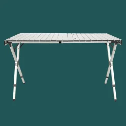 Rio Beach Tables-RIO Gear Aluminum Expandable roll top table