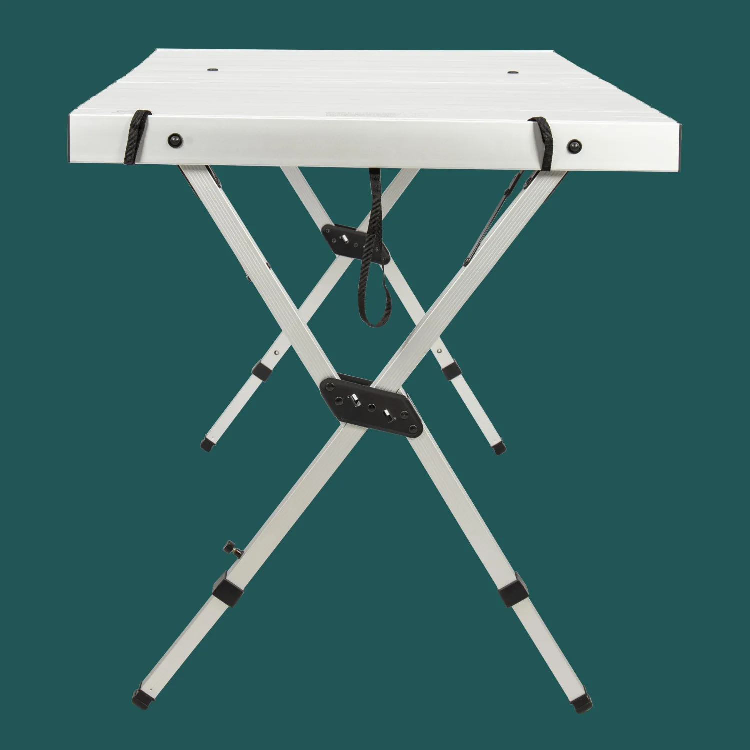 Rio Beach Tables-RIO Gear Aluminum Expandable roll top table