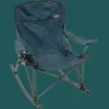 Rio Beach Quad Chairs-RIO Gear Blue Soft Arm Quad Rocker, Navy
