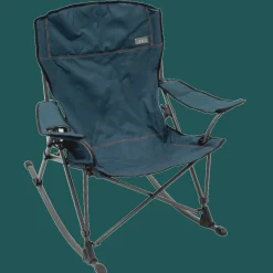 Rio Beach Quad Chairs-RIO Gear Blue Soft Arm Quad Rocker, Navy
