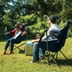 Camp & Go Swinging Hammock Chairs-RIO Gear Swinging Hammock Chair, Navy