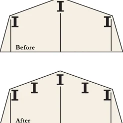 Arrow Roof Strengthening Kits-Roof Strengthening Kit for Sheds 10 ft. x 12 ft. (except Swing Door units)