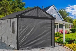 Sojag Carport Enclosure Kits And Walls-Samara Carport Enclosure Kit, 12 ft. x 20 ft.