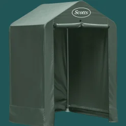 Scotts Garden Sheds|Portable Sheds-Garden Shed 4 x 4 x 6' Green Peak