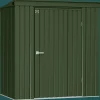 Miracle-Gro Garden Sheds|Metal Sheds-Scotts Lawn Care Storage Shed, 6x4, Green