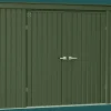 Miracle-Gro Garden Sheds|Metal Sheds-Scotts Lawn Care Storage Shed, 10x4, Green