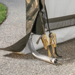 Scotts Garden Sheds-Storage Shed 6 x 12 x 8 ft. Green Peak