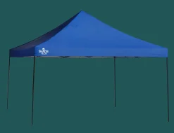 QuikShade Canopy Tents|Pop-Up Canopies-Shade Tech ST144 Straight Leg Pop-Up Canopy, 12 ft. x 12 ft. Blue