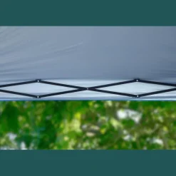QuikShade Canopy Tents|Pop-Up Canopies-Shade Tech ST144 Straight Leg Pop-Up Canopy, 12 ft. x 12 ft. Blue