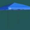 QuikShade Pop-Up Canopies-Shade Tech Straight Leg Pop-Up Canopy Tent Blue