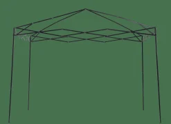 QuikShade Pop-Up Canopies-Shade Tech Straight Leg Pop-Up Canopy Tent Red
