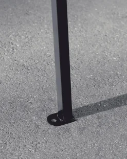 QuikShade Pop-Up Canopies-Shade Tech Straight Leg Pop-Up Canopy Tent Red