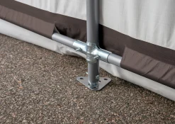 ShelterLogic Portable Sheds-10 x 10 x 8 ft Brown 3-in-1 Loafing Shed