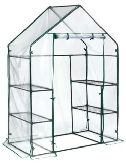 ShelterLogic Patio Greenhouses-Grow IT 5 x 2 x 6 ft Clear Small Greenhouse