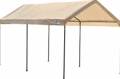 ShelterLogic Canopy Tents-Max AP 10 x 20 x 9 ft Sandstone
