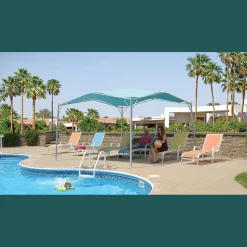 ShelterLogic Canopy Tents-Monterey 12 x 12 x 9 ft Teal Canopy