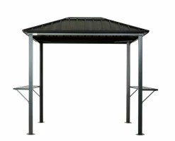 Sojag Grill Gazebos-Dakota 8 x 6 x 8 ft Brown BBQ Grill Gazebo
