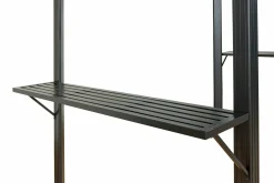 Sojag Grill Gazebos-Dakota 8 x 6 x 8 ft Brown BBQ Grill Gazebo