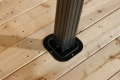 Sojag Grill Gazebos-Dakota 8 x 6 x 8 ft Brown BBQ Grill Gazebo