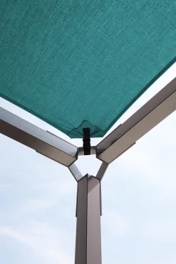 Sojag Pergolas-Dunwich 8 ft. x 8 ft. Pergola Teal